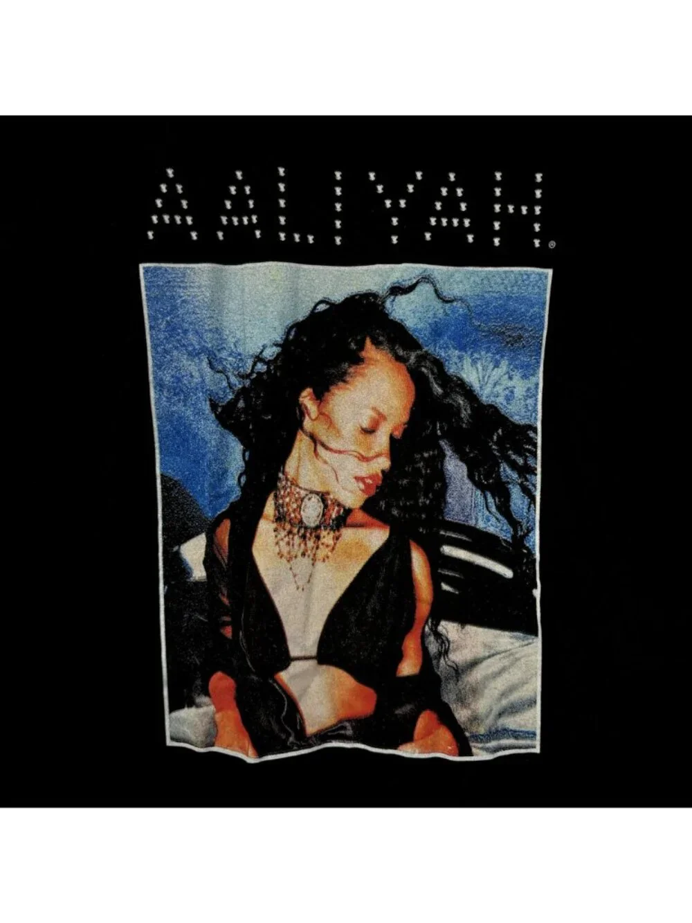Aaliyah Age Aint Nothing but a Number New Jack Swing Tee L